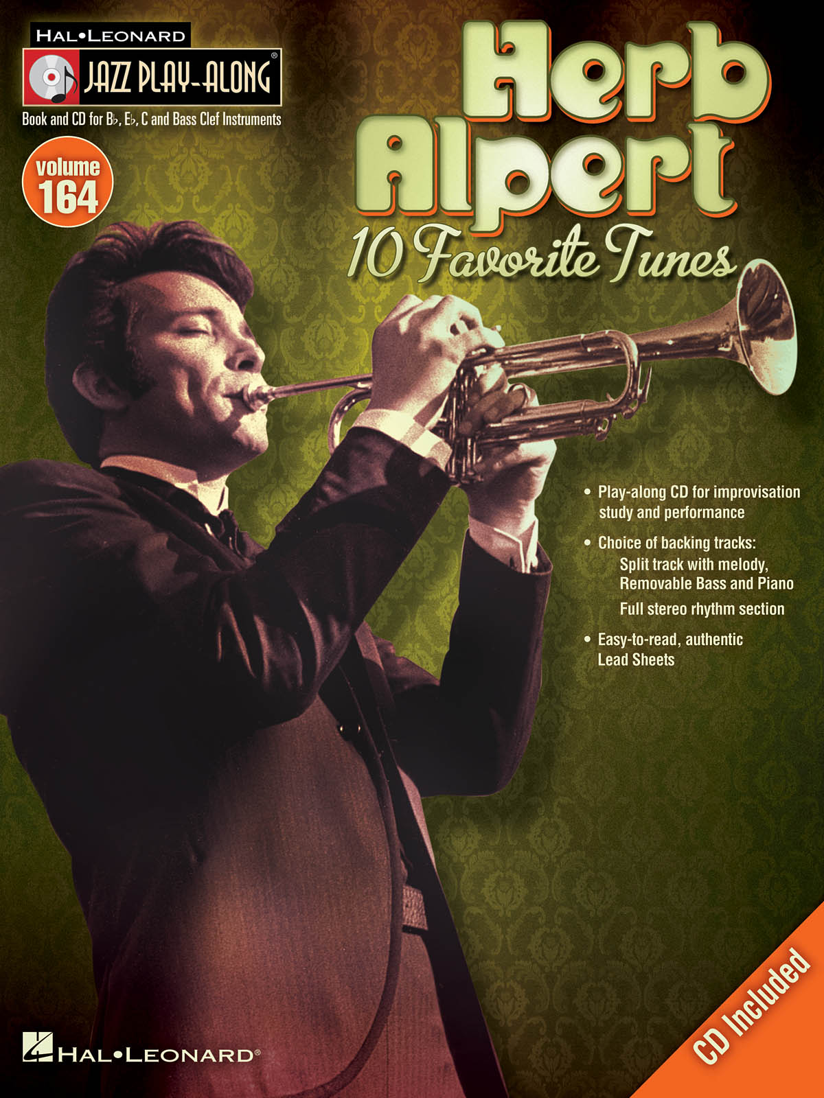 ハーブ・アルパート（管楽ソロ）／Herb Alpert (Jazz Play-Along Volume 164)