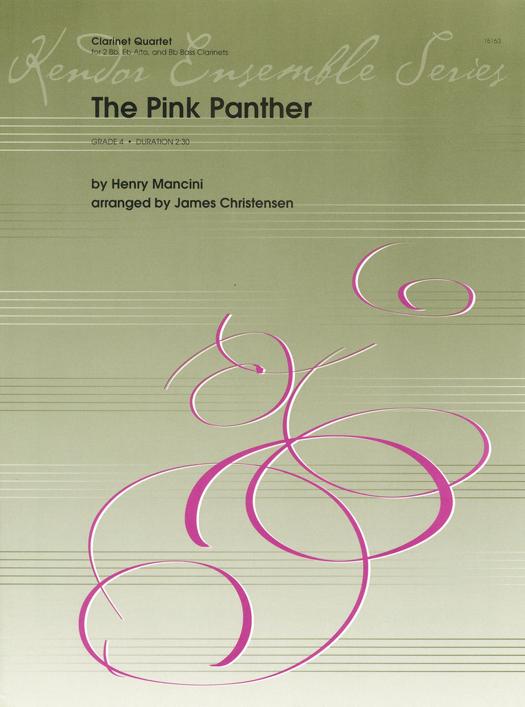 ピンクパンサーのテーマ（クラリネット4重奏）／The Pink Panther