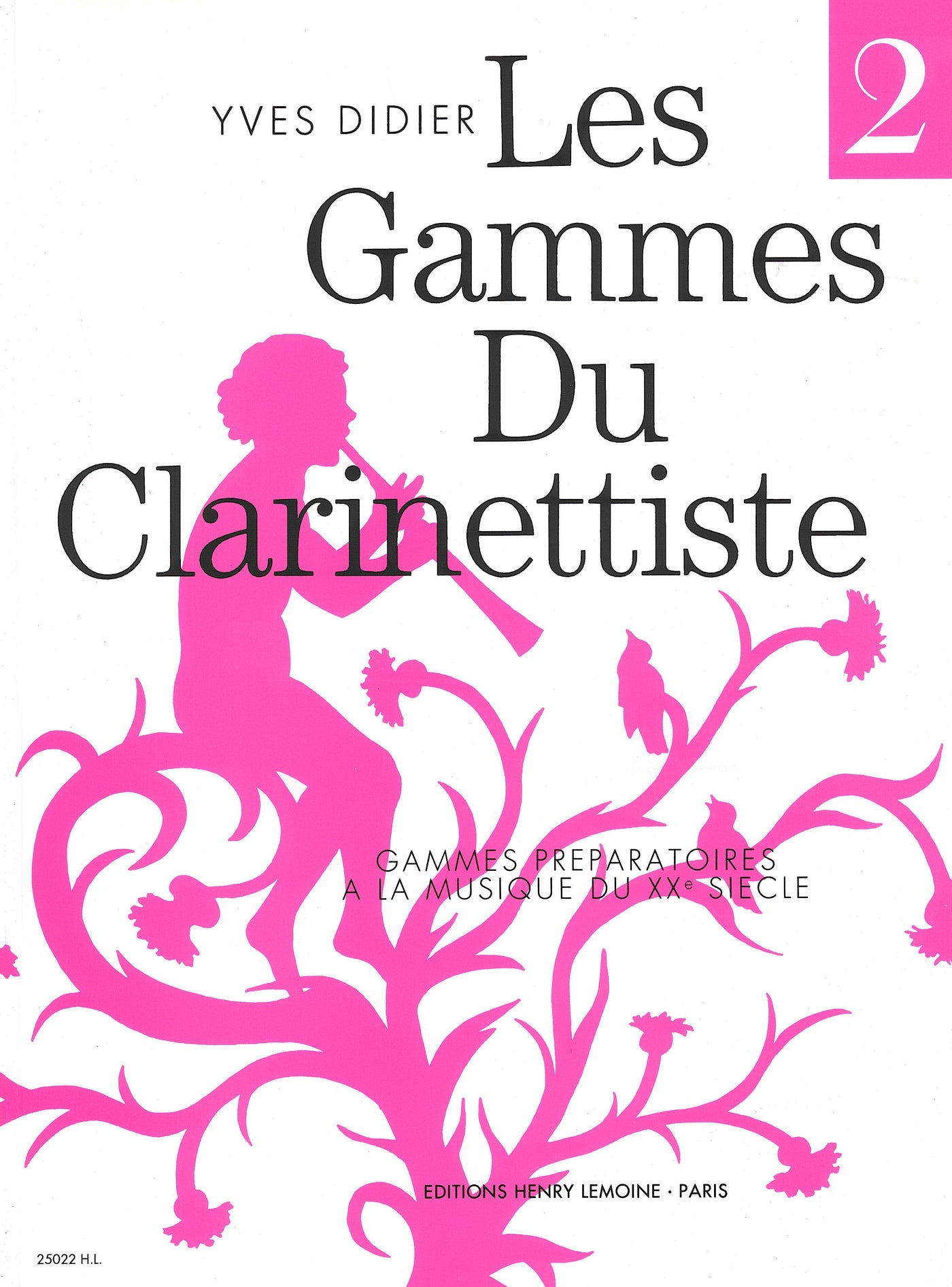 クラリネットのための音階 第2巻（クラリネット）／Gammes du clarinettiste Volume 2 (Clarinet)