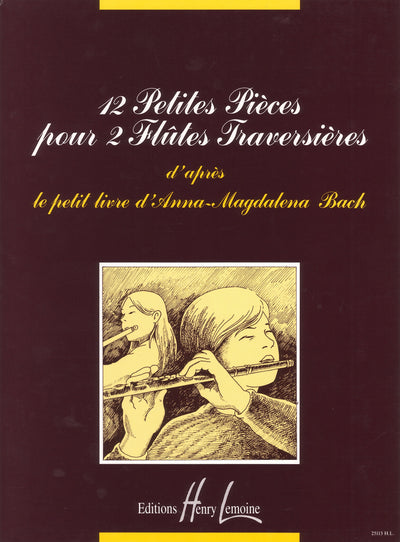 12の小品（フルートデュエット）／12 Petites Pieces (Flute Duet)