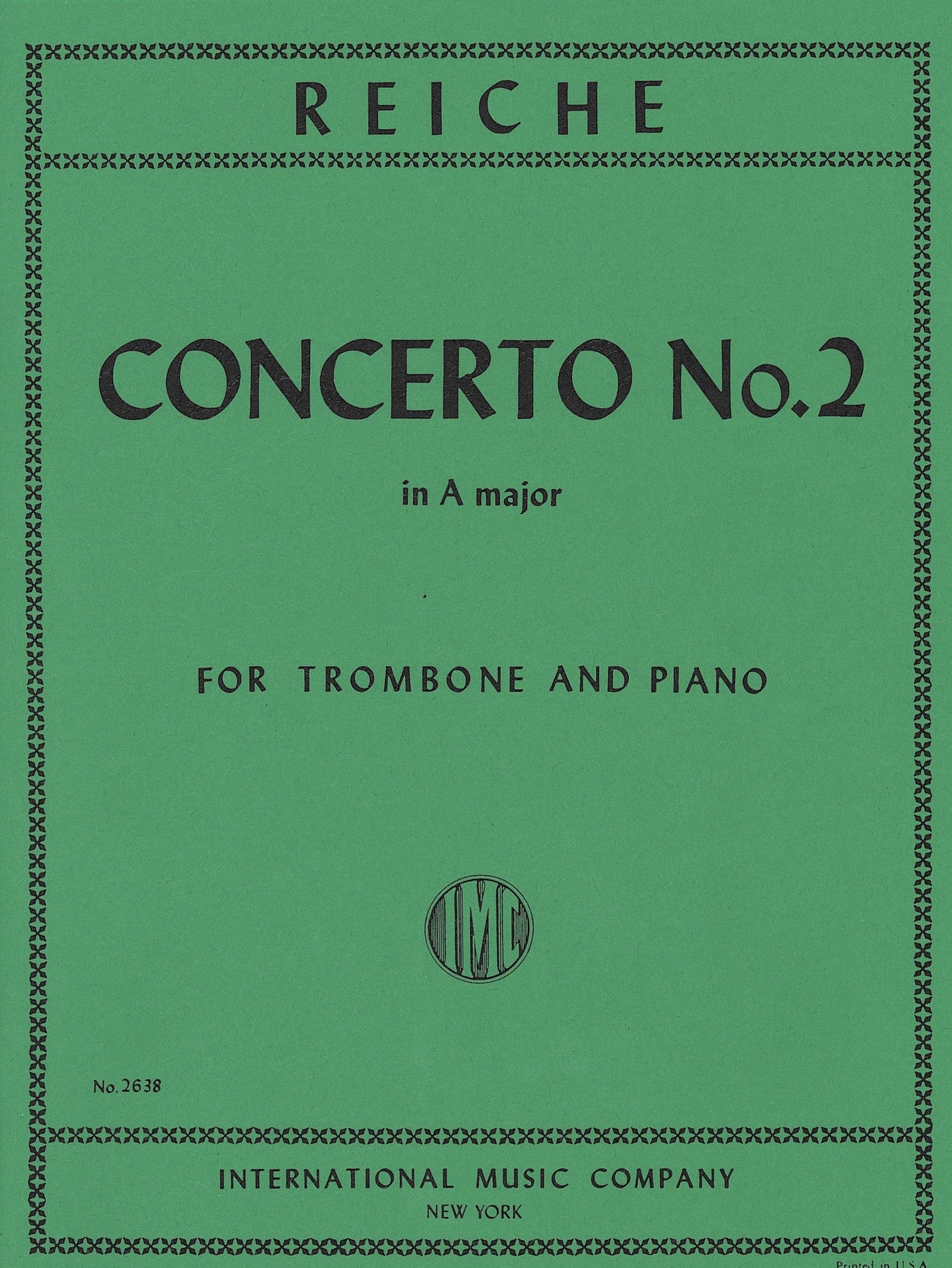 トロンボーン協奏曲 第2番 イ長調（トロンボーンソロ）／Trombone Concerto No. 2 in A Major(1905)