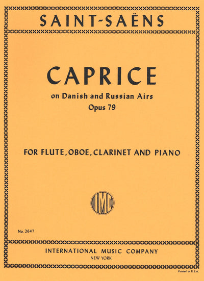 デンマークとロシアの歌による奇想曲（木管3重奏）／Caprice on Danish & Russian Air Opus 79