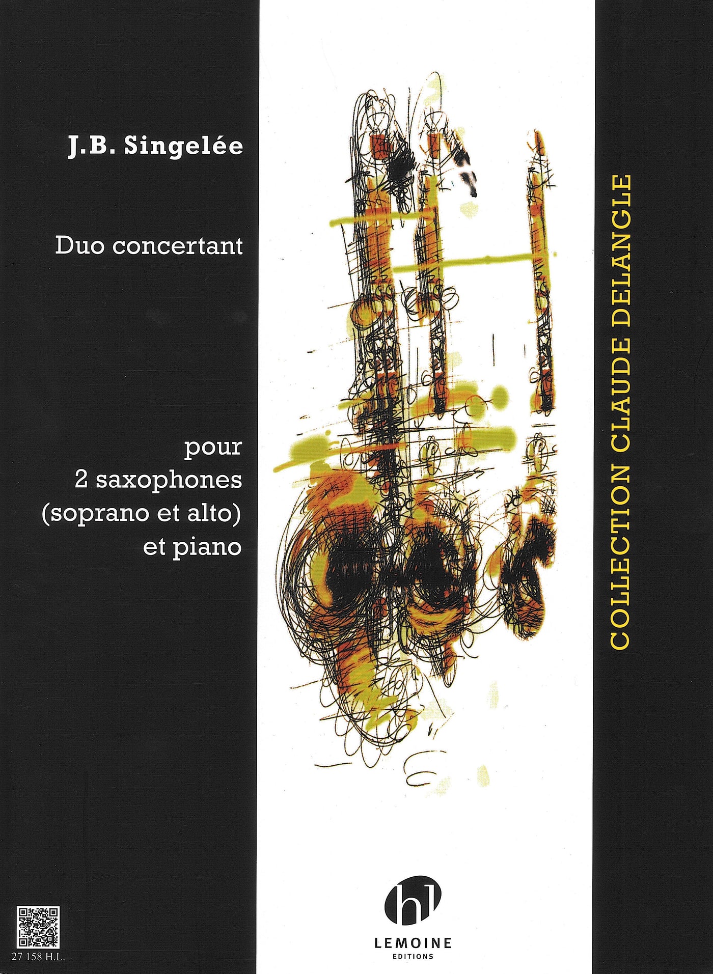 協奏的2重奏曲 Op.55／Duo Concertant Op. 55 (S.Sax & A.Sax & Piano)