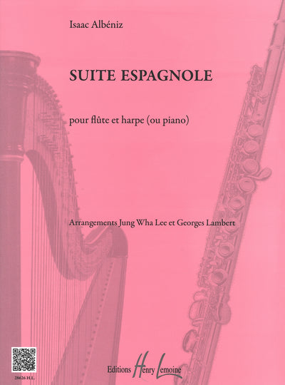 スペイン組曲（フルートとハープ）／Suite Espagnole (Flute & Harp (or Piano))