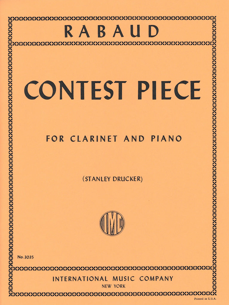 演奏会用独奏曲 Op.10 ソロ・デ・コンクール（クラリネットソロ