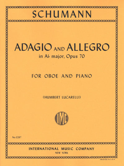 アダージョとアレグロ Op.70（オーボエソロ）／Adagio and Allegro in Ab Major Op. 70