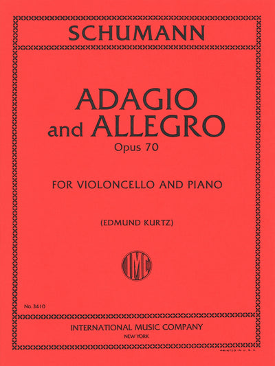 アダージョとアレグロ 作品70（チェロソロ）／Adagio and Allegro Opus 70