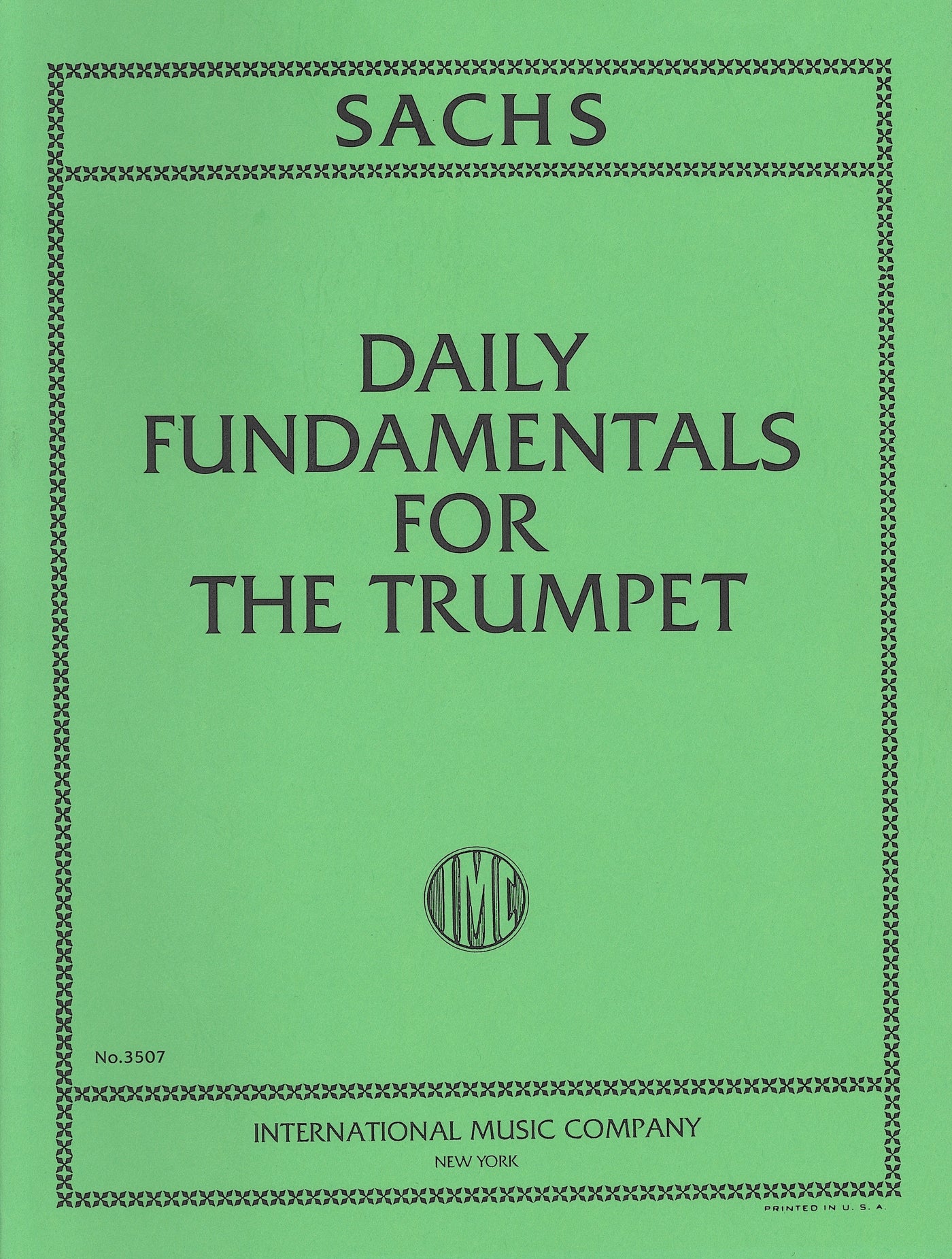 トランペットのための毎日の基礎練習（トランペット）／Daily Fundamentals for the Trumpet