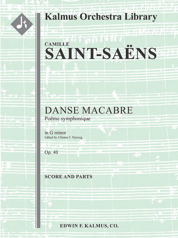 死の舞踏 作品40／Danse Macabre Op. 40 (Orch.) – ウィンズスコア
