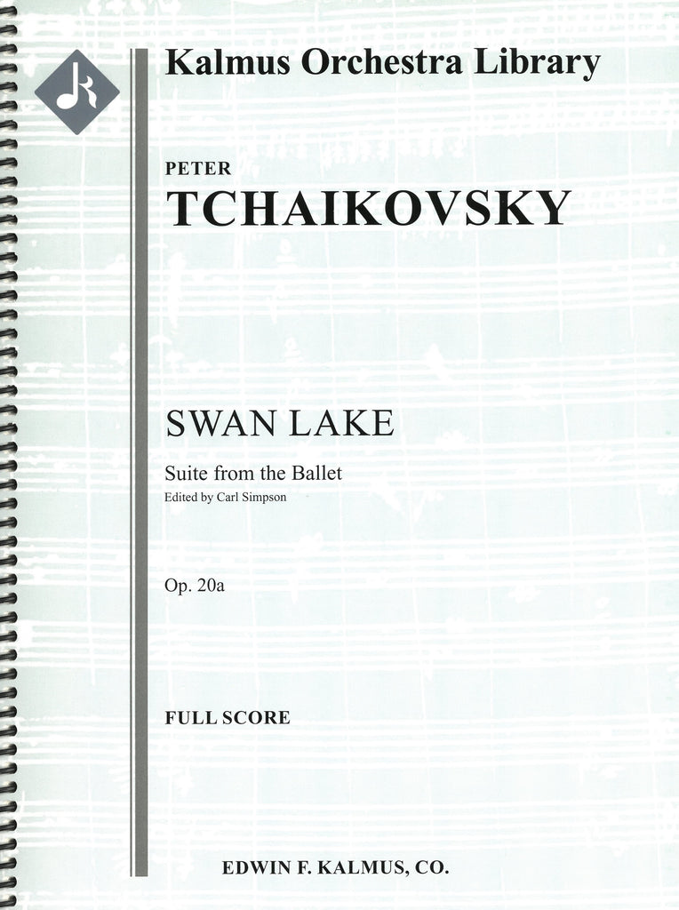 組曲 「白鳥の湖」 作品20a／Swan Lake Suite Op. 20a (Orch. Score