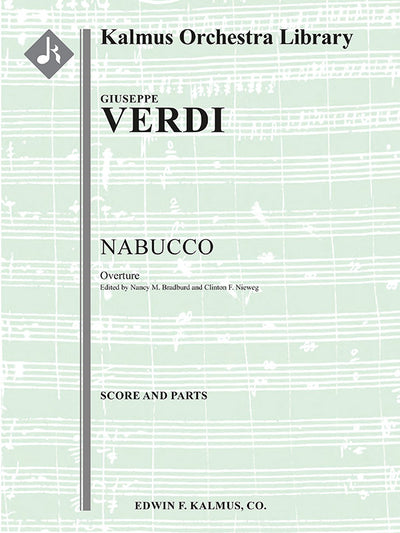 序曲 「ナブッコ」／Nabucco Overture (Orch.)