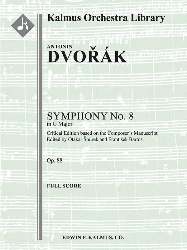 交響曲 第8番 ト長調 作品88 「イギリス」／Symphony No. 8 in G Op
