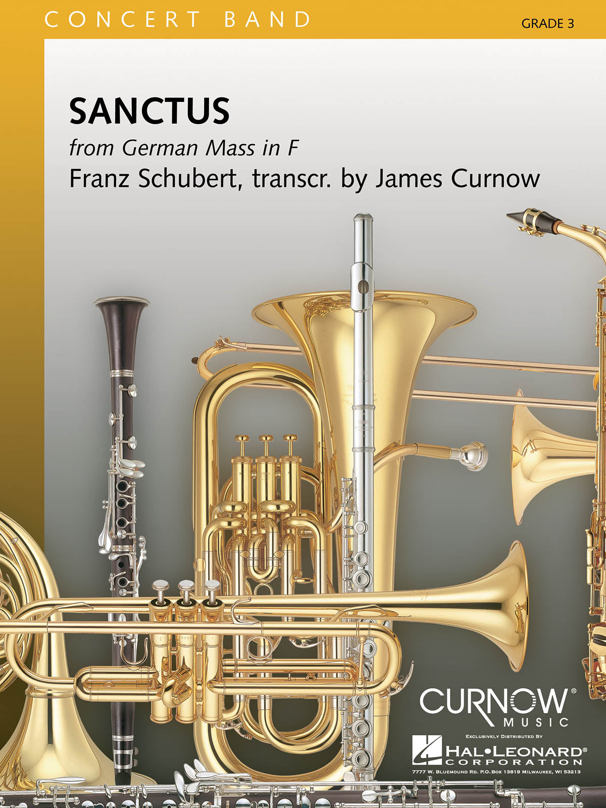 サンクトゥス（「ドイツ・ミサ曲ヘ長調」より）／Sanctus from German Mass in F (Curnow)