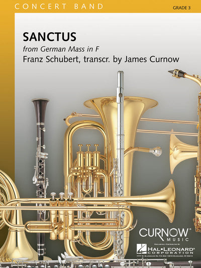 サンクトゥス（「ドイツ・ミサ曲ヘ長調」より）／Sanctus from German Mass in F (Curnow)