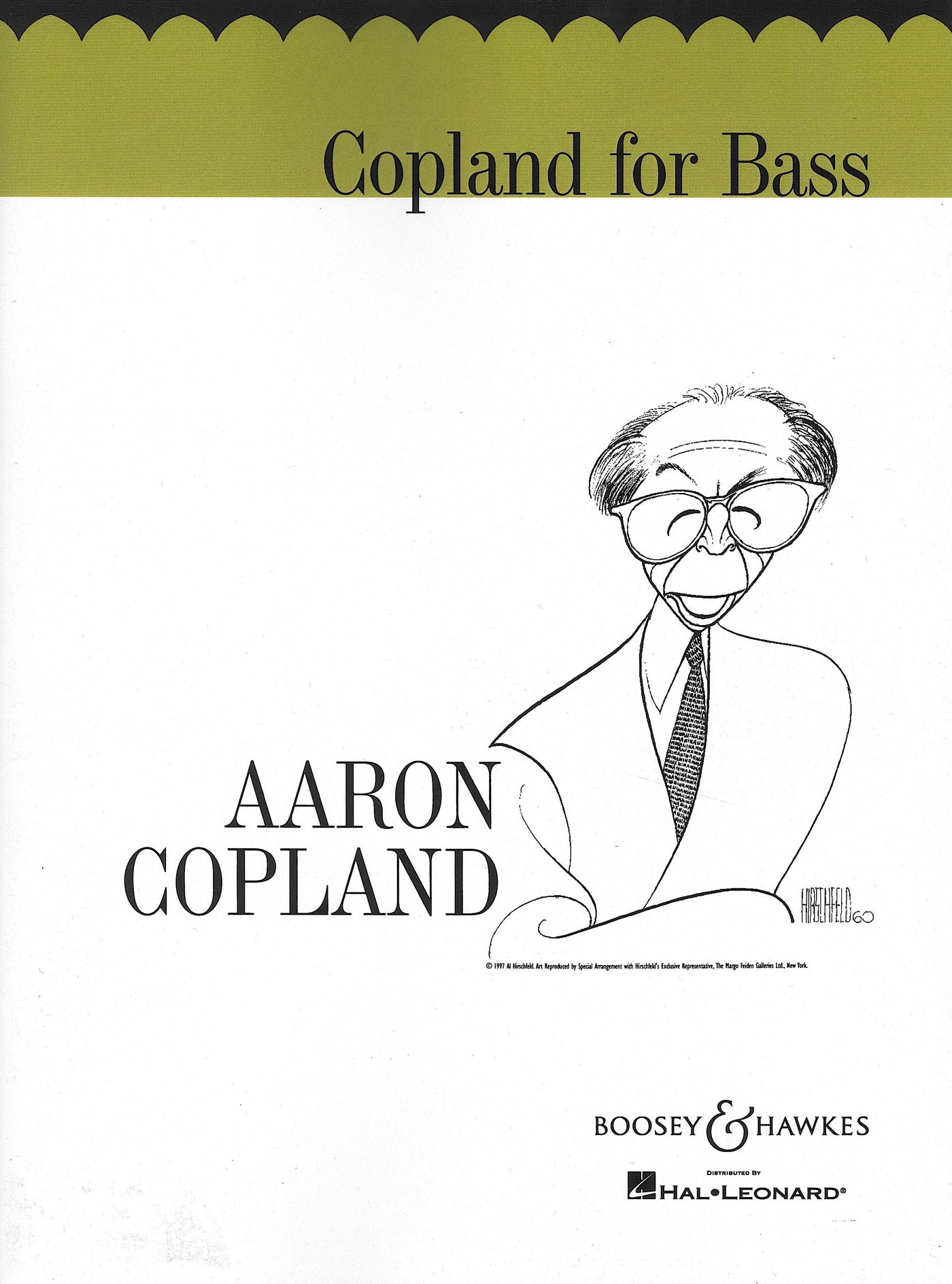 コープランド曲集（コントラバスソロ）／Copland for Bass (Doublebass)