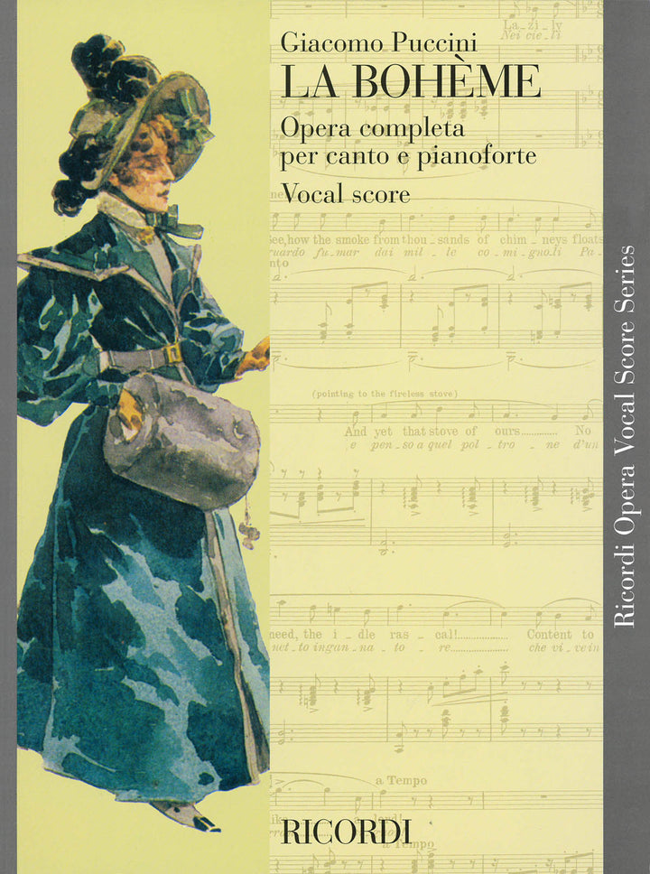 レア 歌劇 LA BOHEME ラ・ボエーム 1954年 昭和29年 フエルチオ 歌劇｢ラ・ボエーム｣ （Vocal Score）／La Boheme (Italian