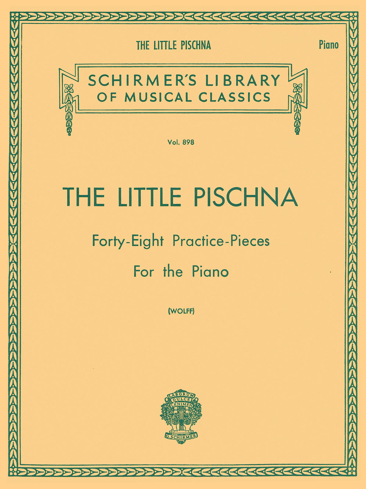 リトル・ピシュナ（48の基礎練習曲集）（ピアノ）／Little Pischna (48 Practice Pieces)