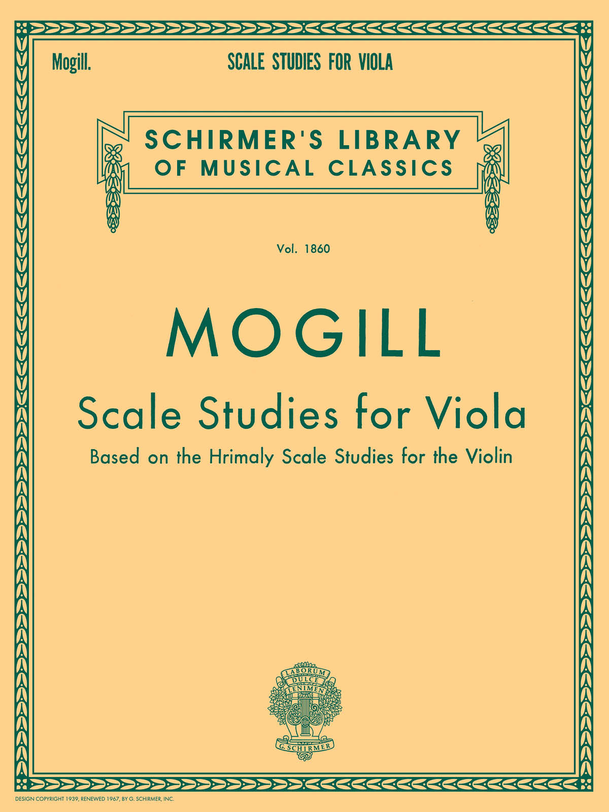 ヴィオラのための音階練習（ヴィオラ）／Scale Studies for Viola