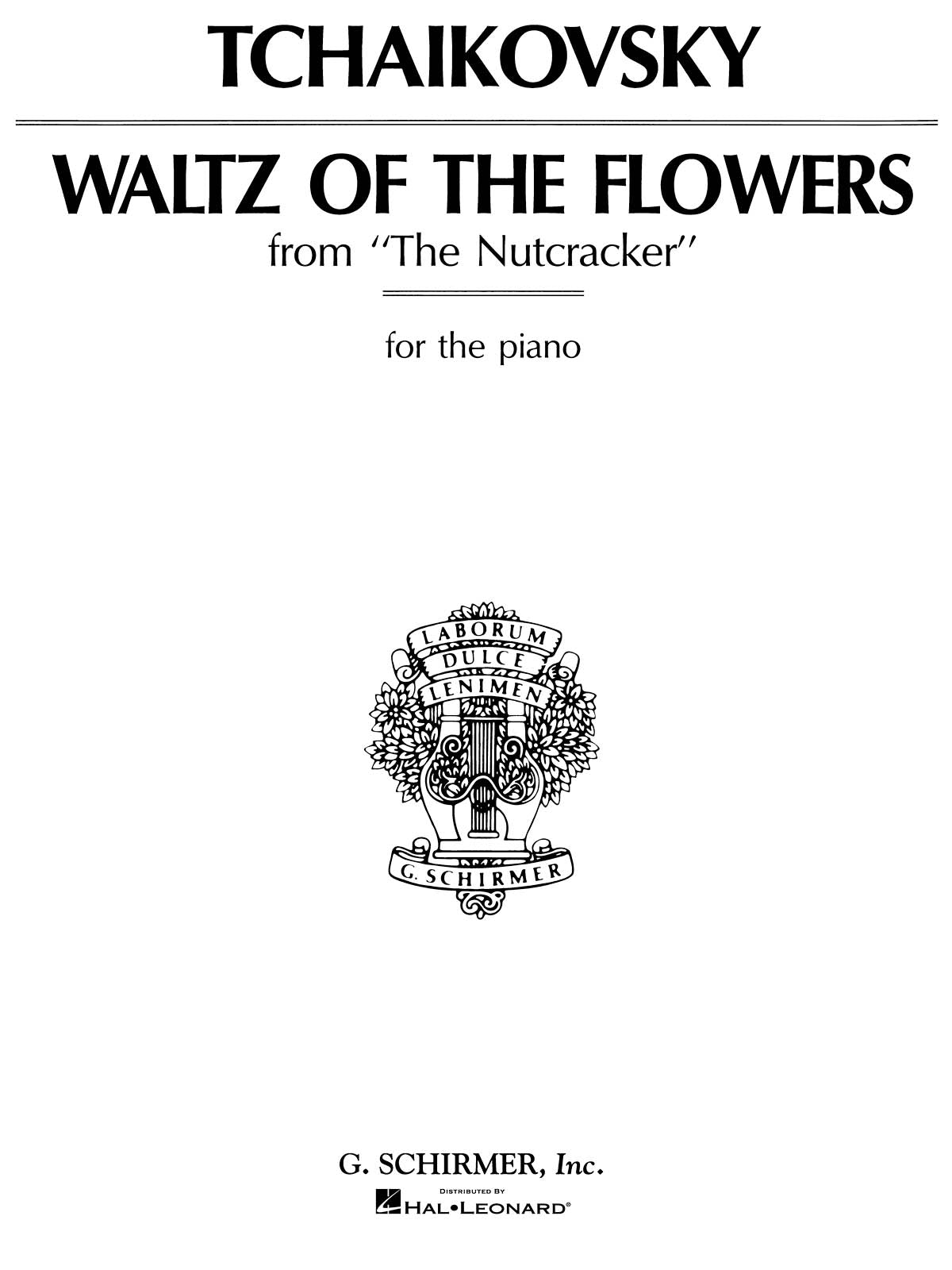 花のワルツ（「くるみ割り人形」より）（ピアノソロ）／Waltz of the Flowers (from The Nutcracker)