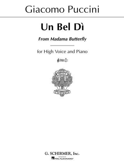 ある晴れた日に（高声用）／Un bel di vedremo (from Madama Butterfly)