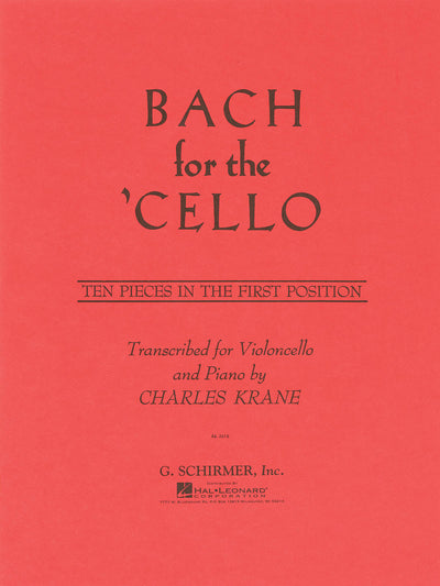 第1ポジションで弾ける10の小品（チェロソロ）／Bach for the Cello (Cello & Piano)