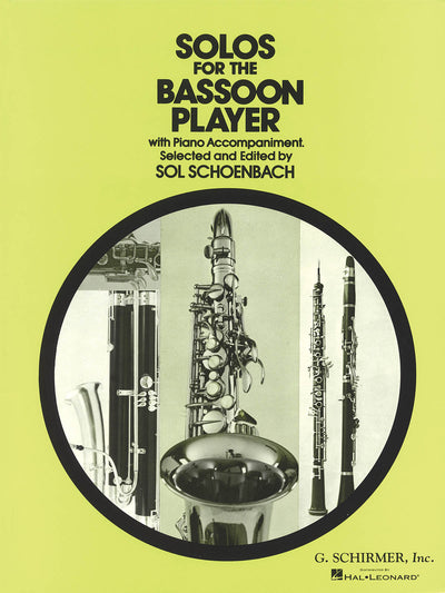 ファゴット奏者のためのソロ曲集（ファゴットソロ）／Solos for the Bassoon Player