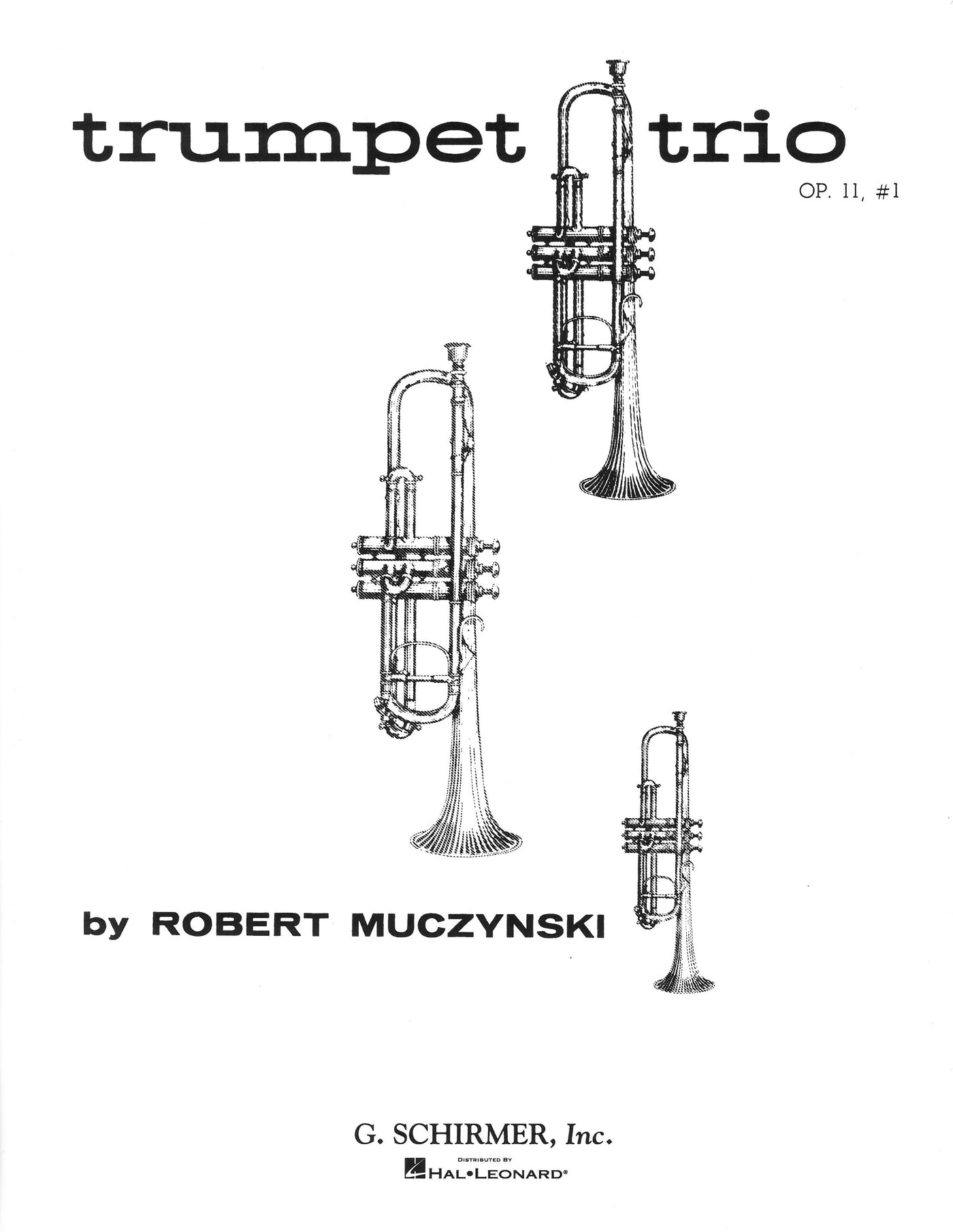 トランペット3重奏 第1番 作品11（トランペットソロ）／Trumpet Trio Op. 11 No. 1