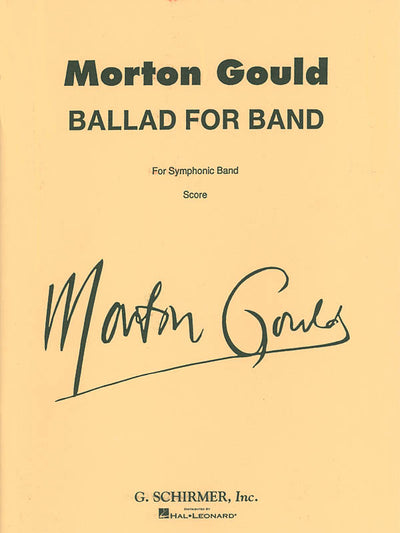 Ballad for Band (Full Score)