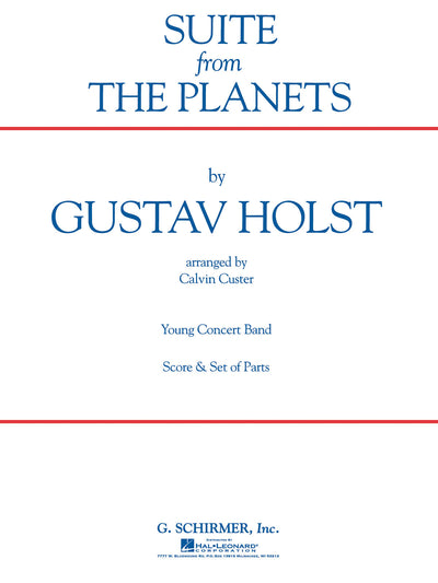 Suite (from The Planets) (Score and Parts)