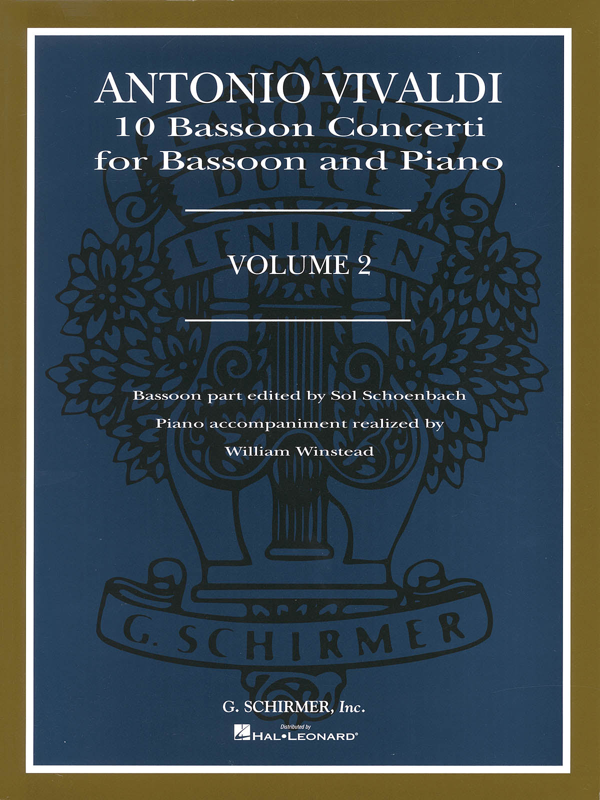 10のファゴット協奏曲集 第2巻（ファゴットソロ）／10 Bassoon Concerti Volume 2