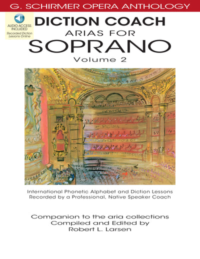 オペラ・アリア集 ソプラノ 第2巻（※楽譜無）／Diction Coach - Arias for Soprano Volume 2