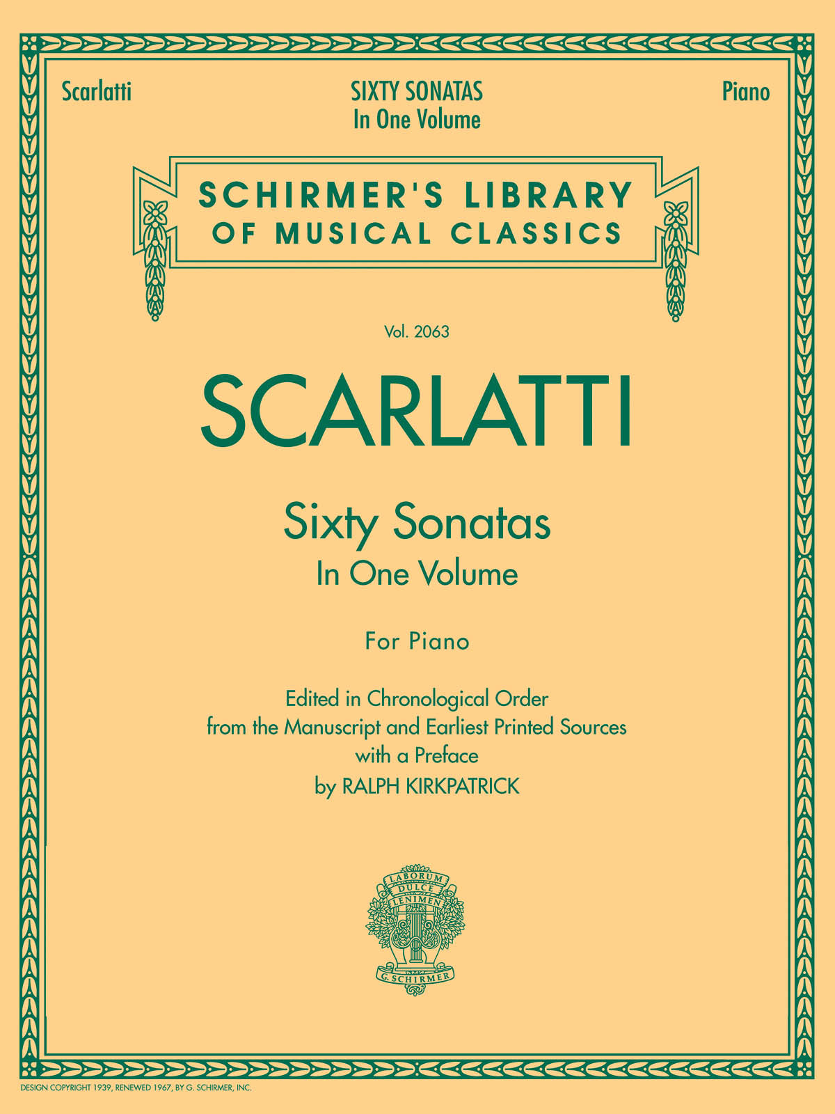 60のピアノ・ソナタ集（ピアノソロ）／Sixty Sonatas, Books 1 and 2