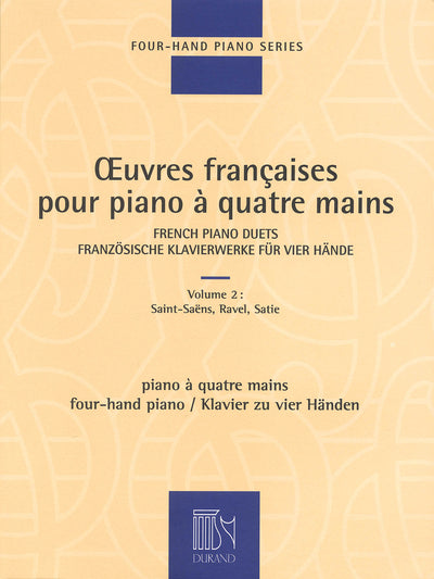 フランスピアノ連弾作品集 第２巻 (1P4H)／French Piano Duets Volume 2