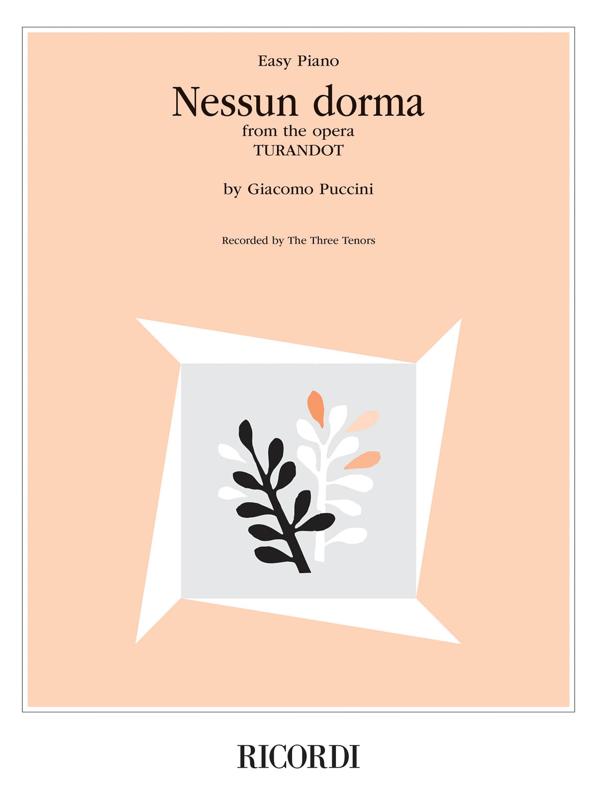 トゥーランドットより「誰も寝てはならぬ」 （イージー・ピアノ）／Nessun Dorma(from the opera Turandot) (Easy Piano)
