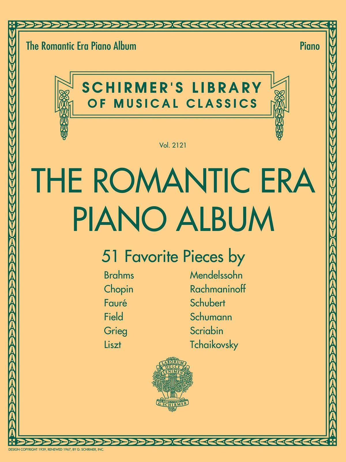 ロマン派時代のピアノ作品集（ピアノソロ）／The Romantic Era Piano Album