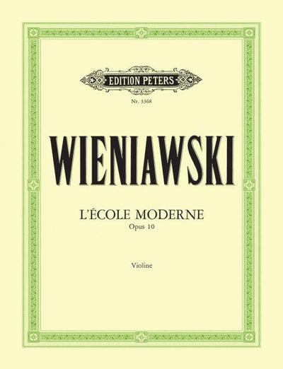 新しい手法 エコール・モダン（ヴァイオリン）／L'Ecole Moderne Op. 10