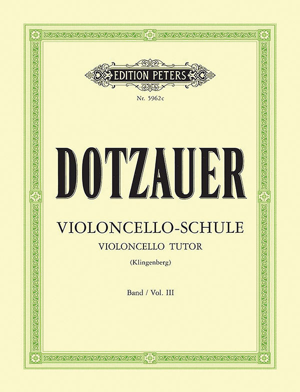 Violincello Tutor Volume 3