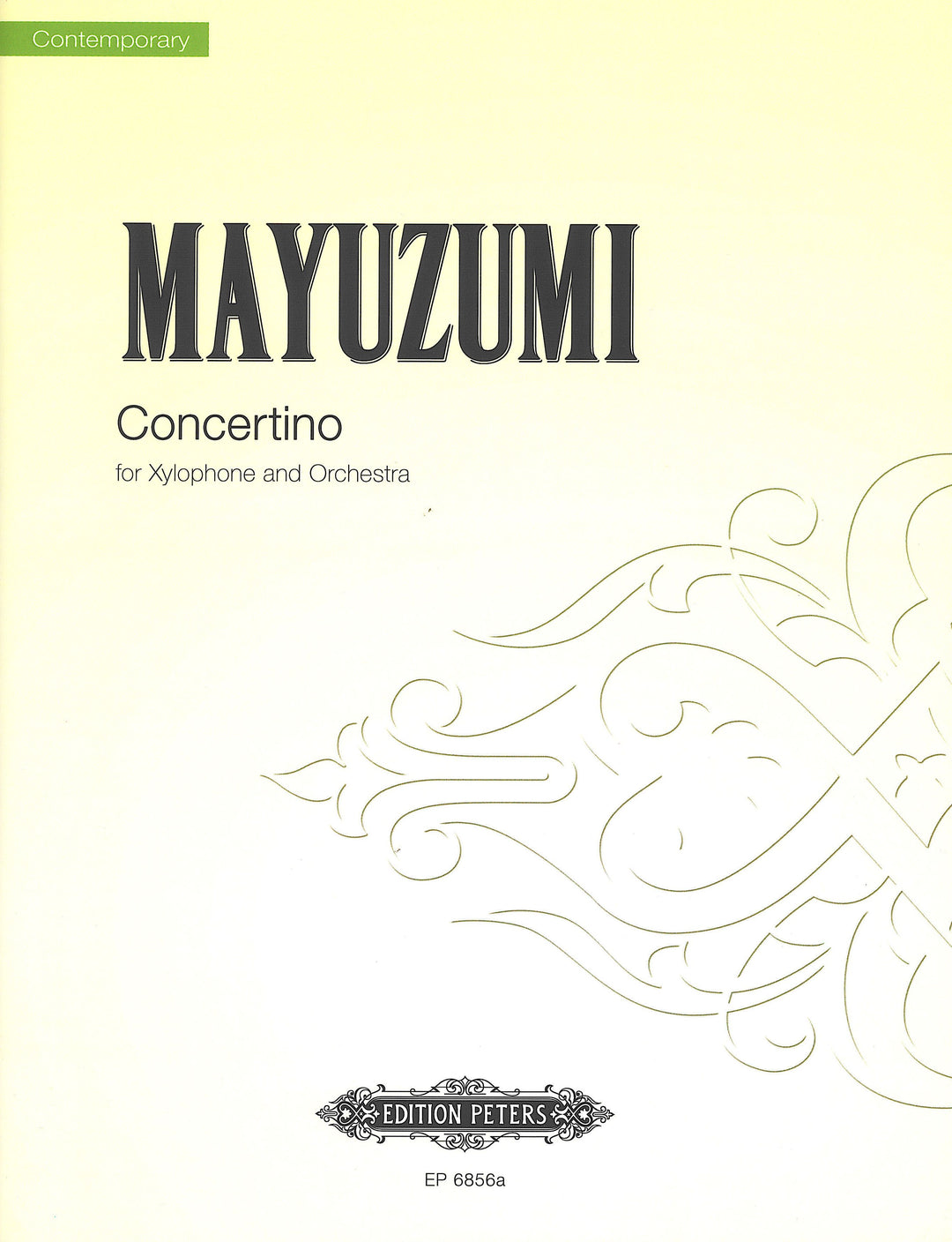 木琴協奏曲 シロフォン協奏曲（シロフォンソロ）／Concertino for