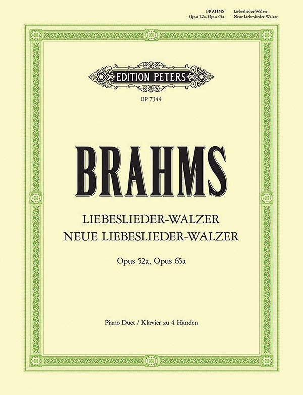 Liebeslieder-Walzer Op. 52a, 65a (1P4H)