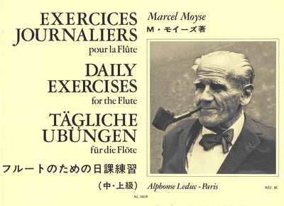 フルートのための日課練習（中・上級）（フルート）／Exercices Journaliers