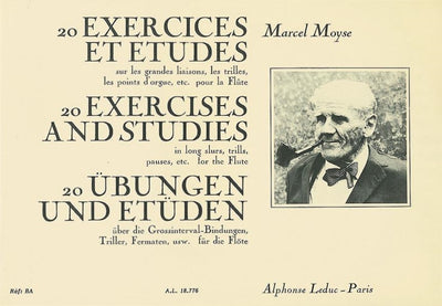 20の技術練習と練習曲（フルート）／20 Exercices et Etudes