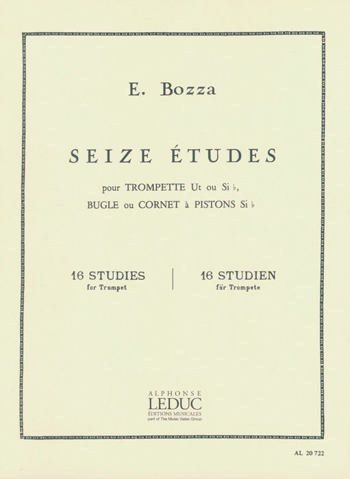 16の練習曲（トランペット）／16 Etudes