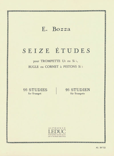16の練習曲（トランペット）／16 Etudes