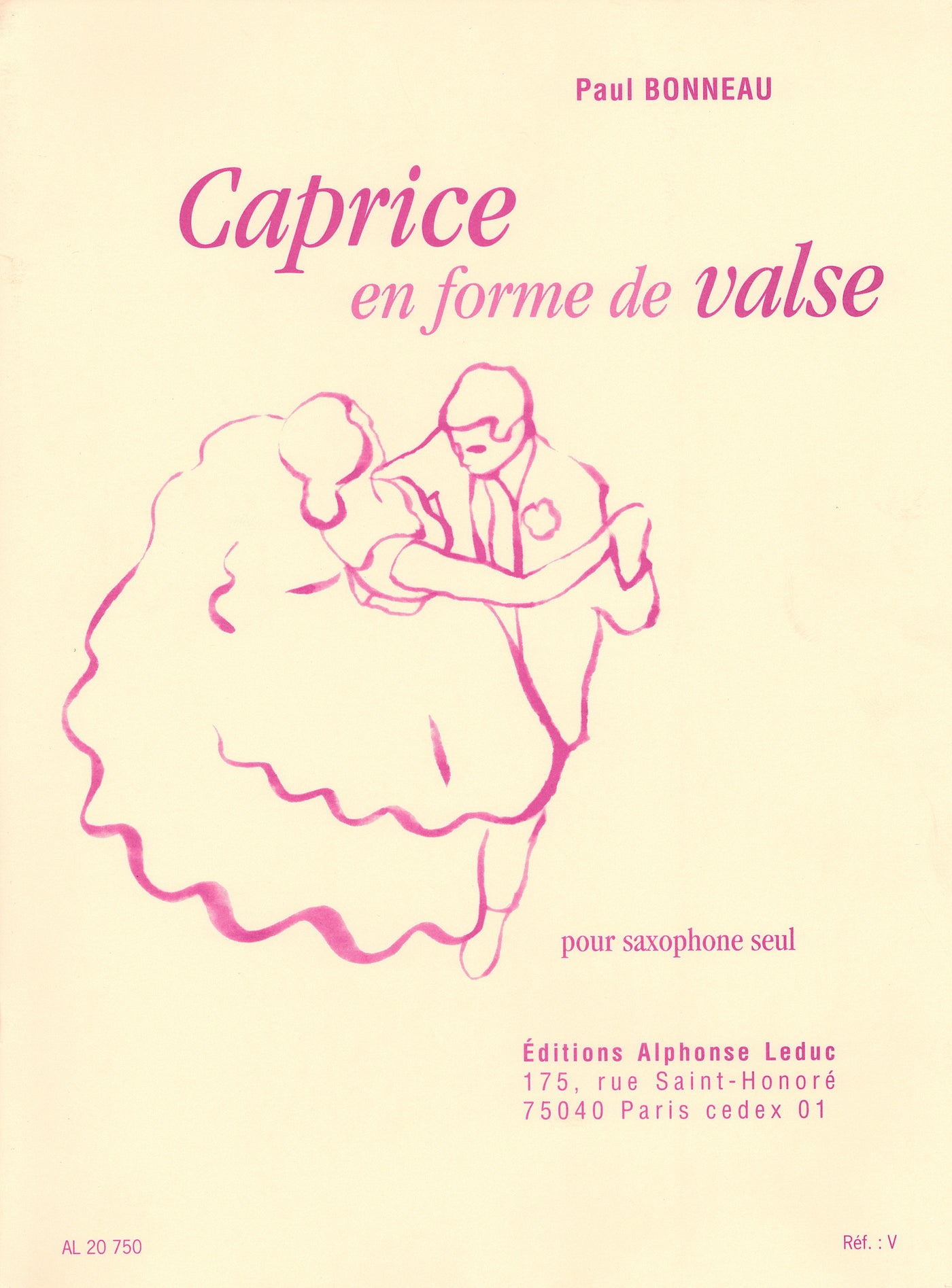 ワルツ形式のカプリス（サックスソロ）／Caprice en Forme de Valse