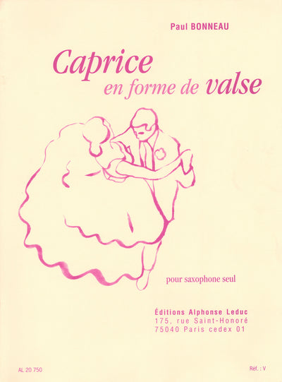 ワルツ形式のカプリス（サックスソロ）／Caprice en Forme de Valse