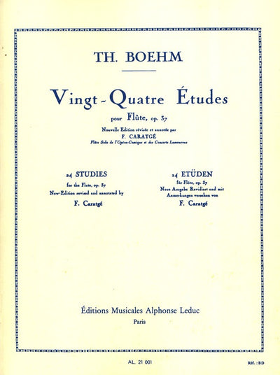 24の練習曲 Op.37（フルート）／24 Etudes Op. 37