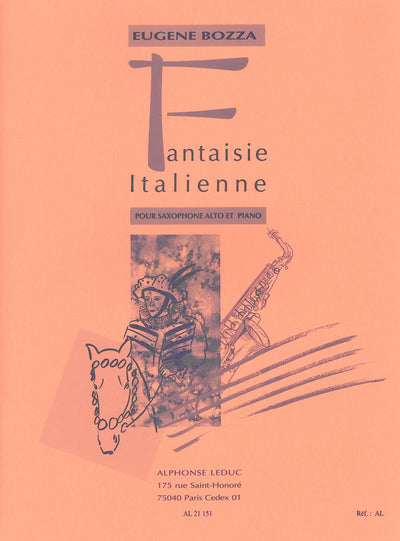 イタリア幻想曲（アルトサックスソロ）／Fantaisie Italienne (Alto Saxophone & Piano)