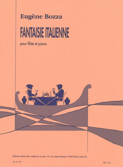 イタリア幻想曲（フルートソロ）／Fantaisie Italienne (Flute & Piano)