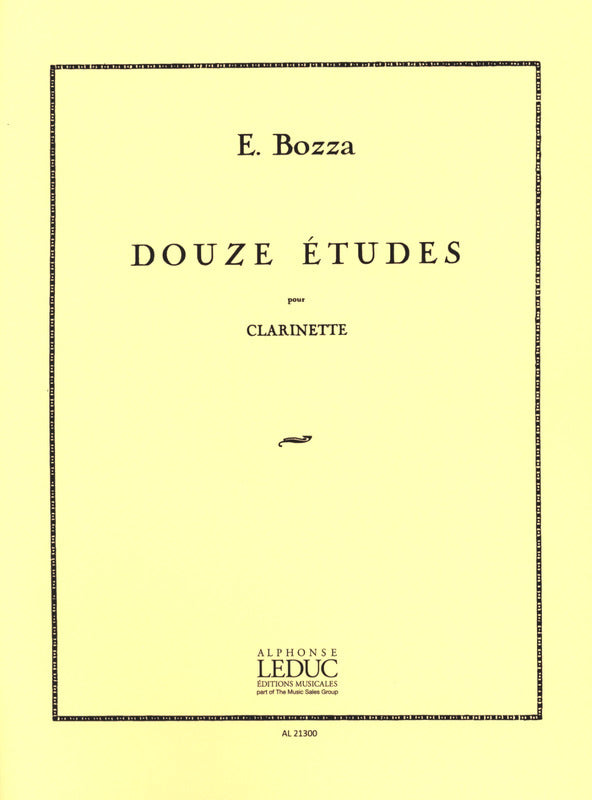 12の練習曲（クラリネット）／12 Etudes (Clarinet)