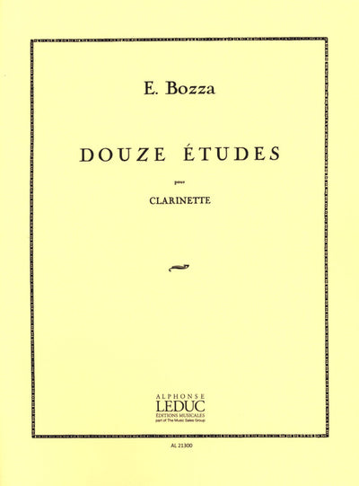 12の練習曲（クラリネット）／12 Etudes (Clarinet)